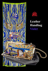 Inunoo Leather Handbag (Violet)